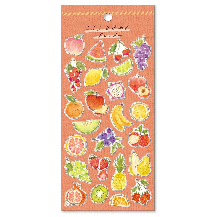 Fruit - Food Sticker Sheet