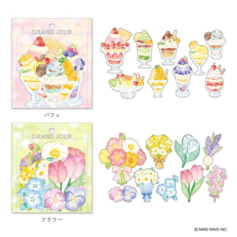 Flower - Grand Jour Sticker Set