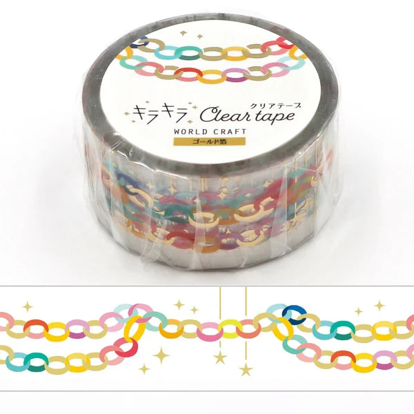 Paper Garland - Clear Washi Tape