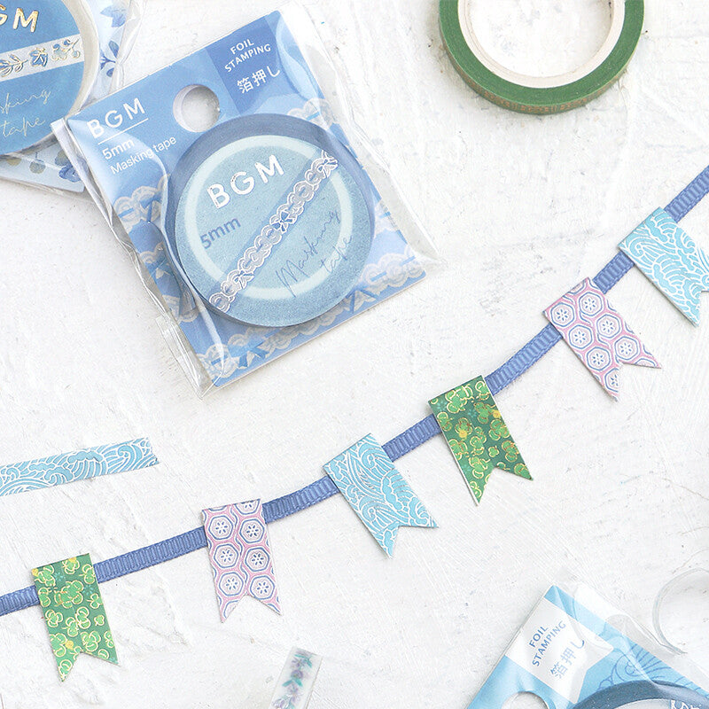 Green Clover - Thin Washi Tape