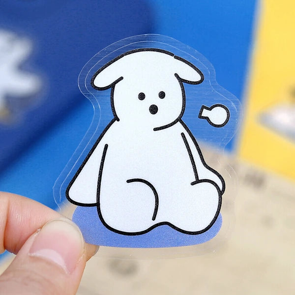 Petit Puppy Sticker Pack - Blue