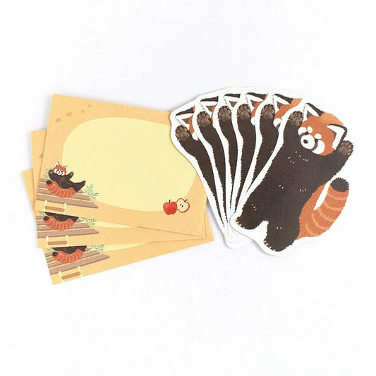 Red Panda - ZOOm in Animals Mini Letter Set