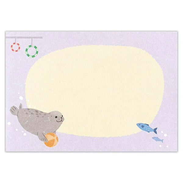 Seal - ZOOm in Animals Mini Letter Set