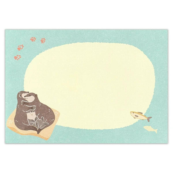 Otter - ZOOm in Animals Mini Letter Set