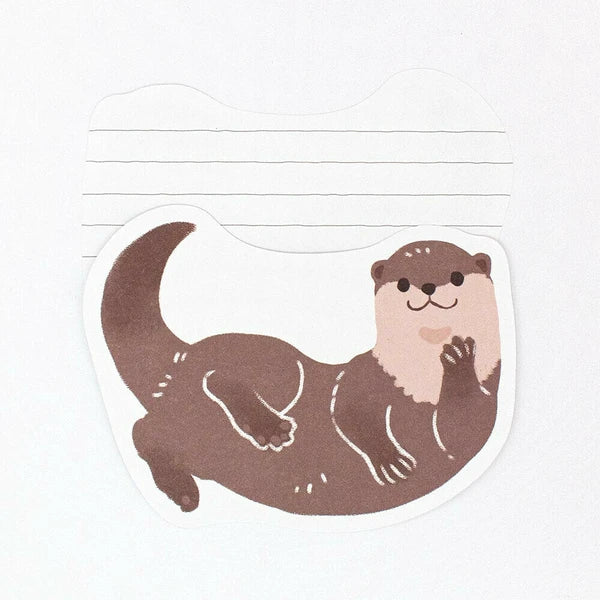Otter - ZOOm in Animals Mini Letter Set