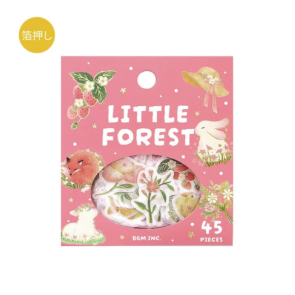 Little Forest Sticker Pack - Pink