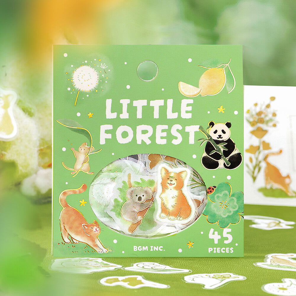 Little Forest Sticker Pack - Green