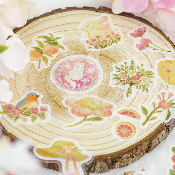Little Forest Sticker Pack - Pink