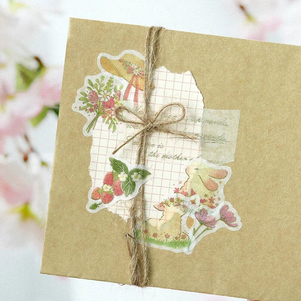Little Forest Sticker Pack - Pink