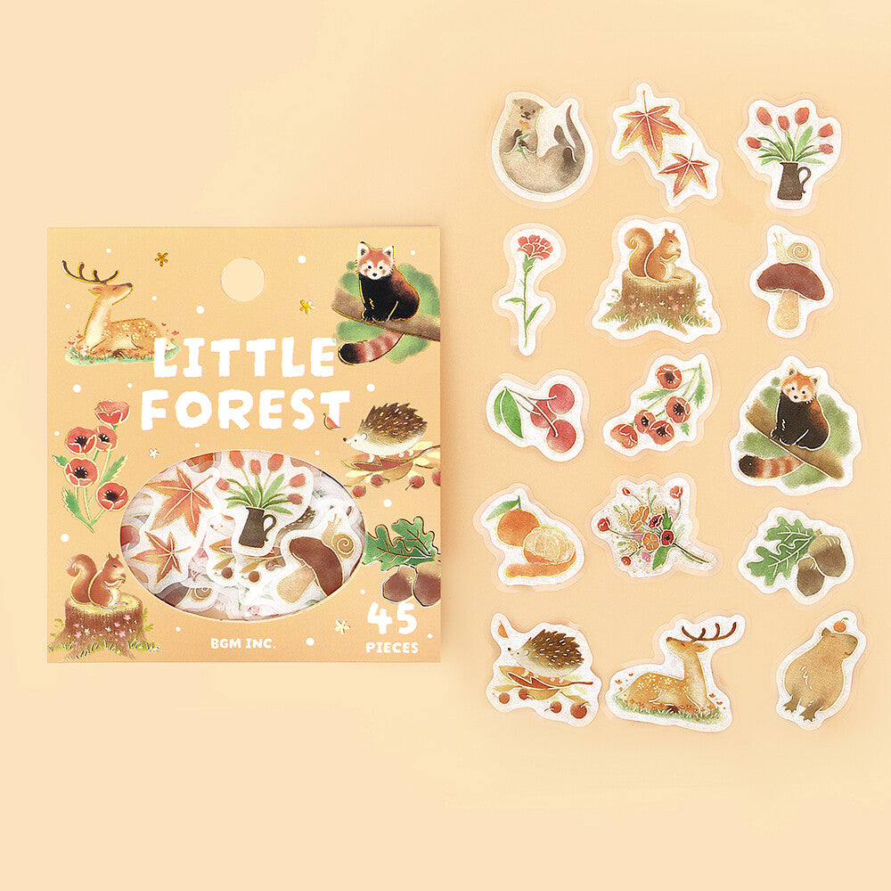 Little Forest Sticker Pack - Yellow