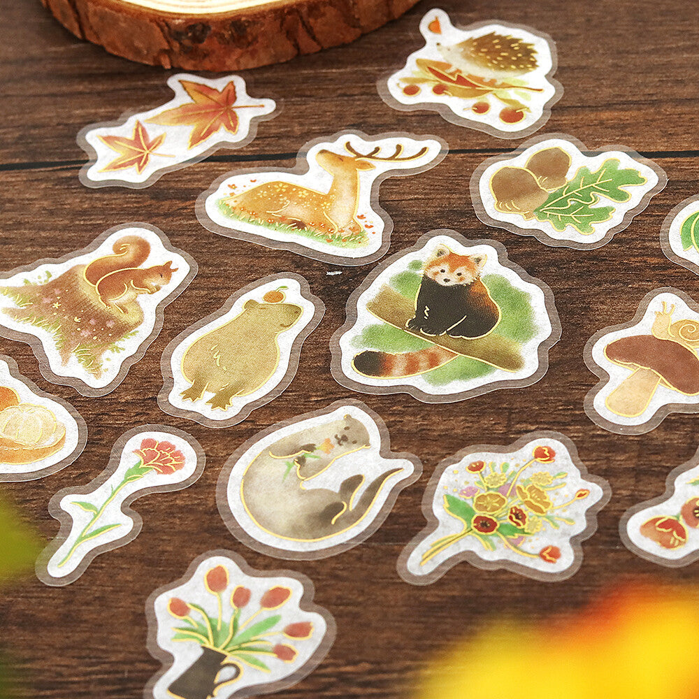 Little Forest Sticker Pack - Yellow