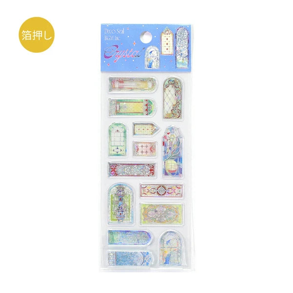 Stained Glass - Crystal Deco Sticker