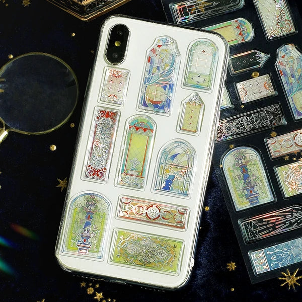 Stained Glass - Crystal Deco Sticker