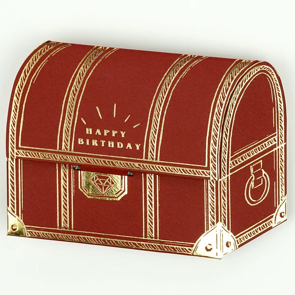Birthday Treasure Chest - Greeting Card