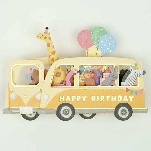 Birthday Van - Greeting Card