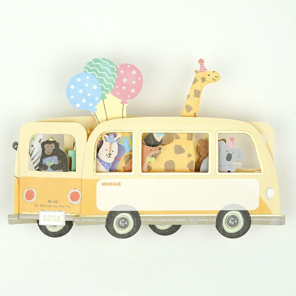 Birthday Van - Greeting Card