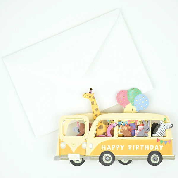 Birthday Van - Greeting Card