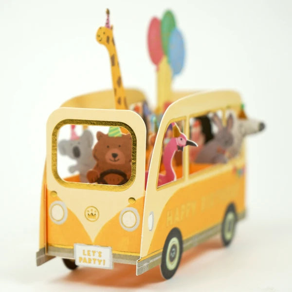Birthday Van - Greeting Card