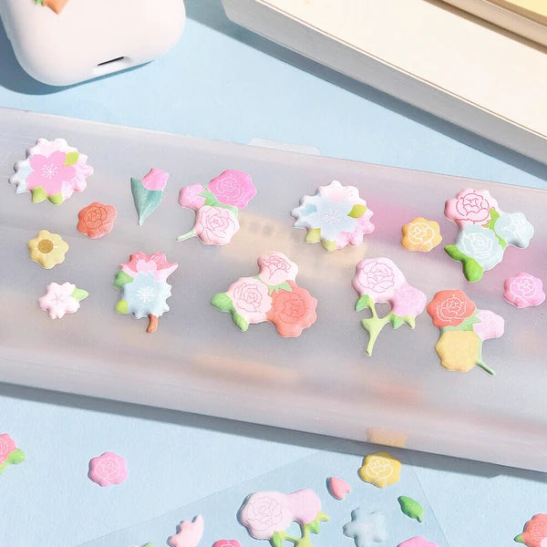 Mini Flower - Puffy Sticker Sheet