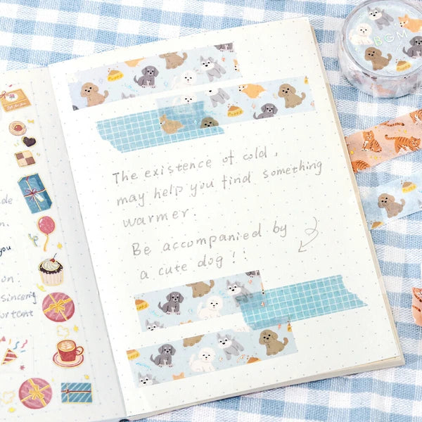 I Love Dogs - Washi Tape