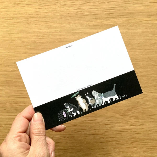Invitation to the Land of Cats - Postcard