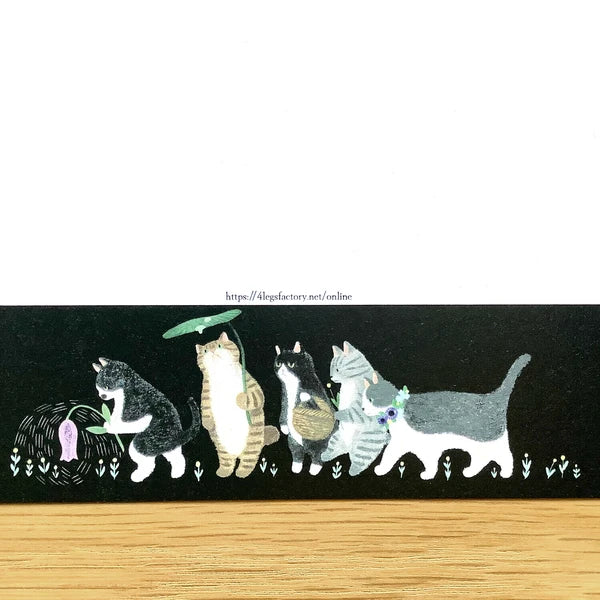 Invitation to the Land of Cats - Postcard