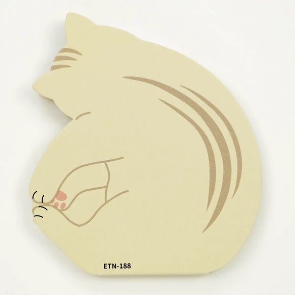 Sleeping Cat Memo Pad