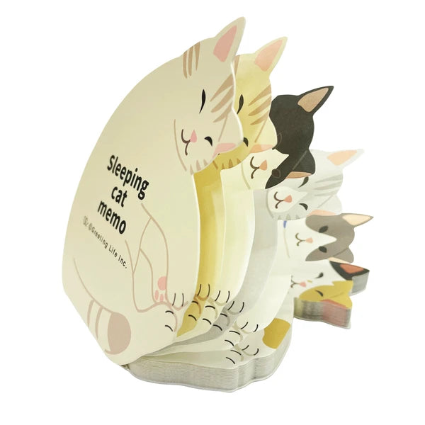 Sleeping Cat Memo Pad