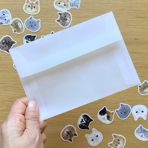 Cat Faces - Sticker Set