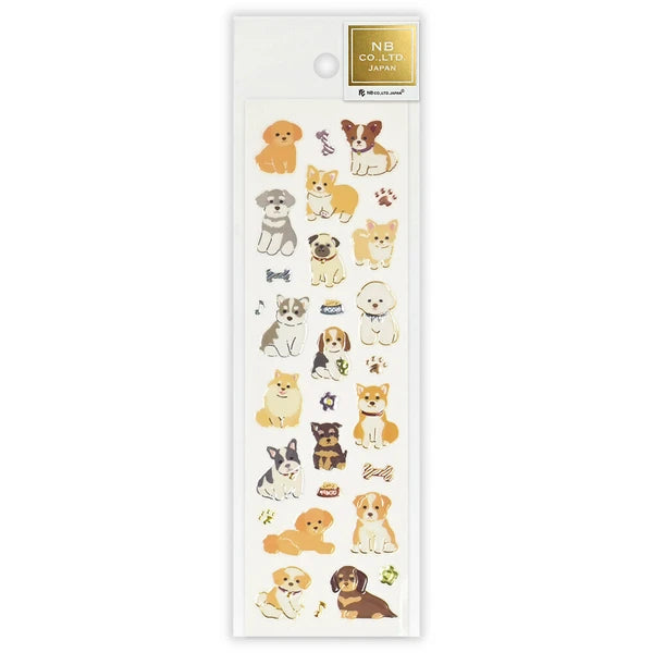 Puppies - Bijou Sticker Sheet