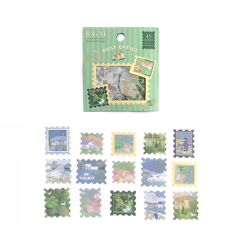 Scenery Stamp - Flake Sticker Set