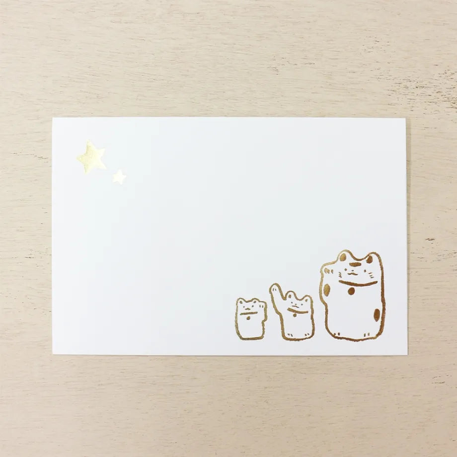 Maneki-Neko - Greeting Card
