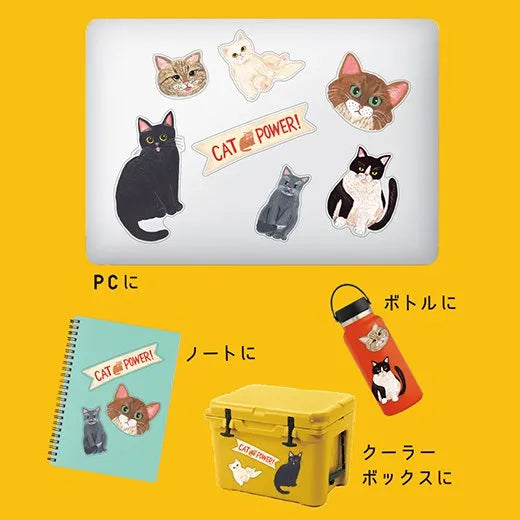 Cat Power - Sticker Set