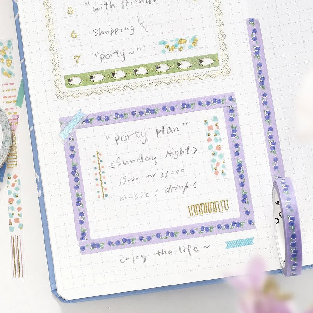 Running Sheep - Thin Washi Tape