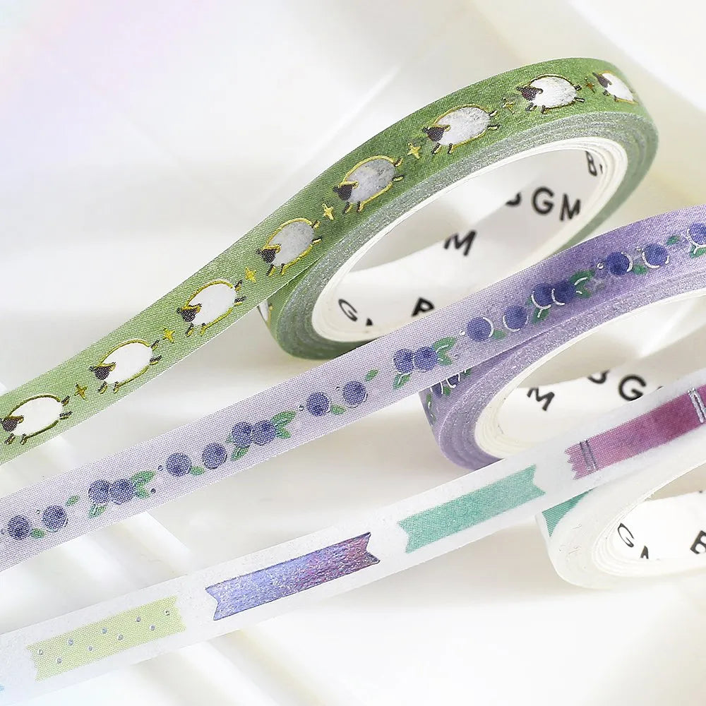Running Sheep - Thin Washi Tape