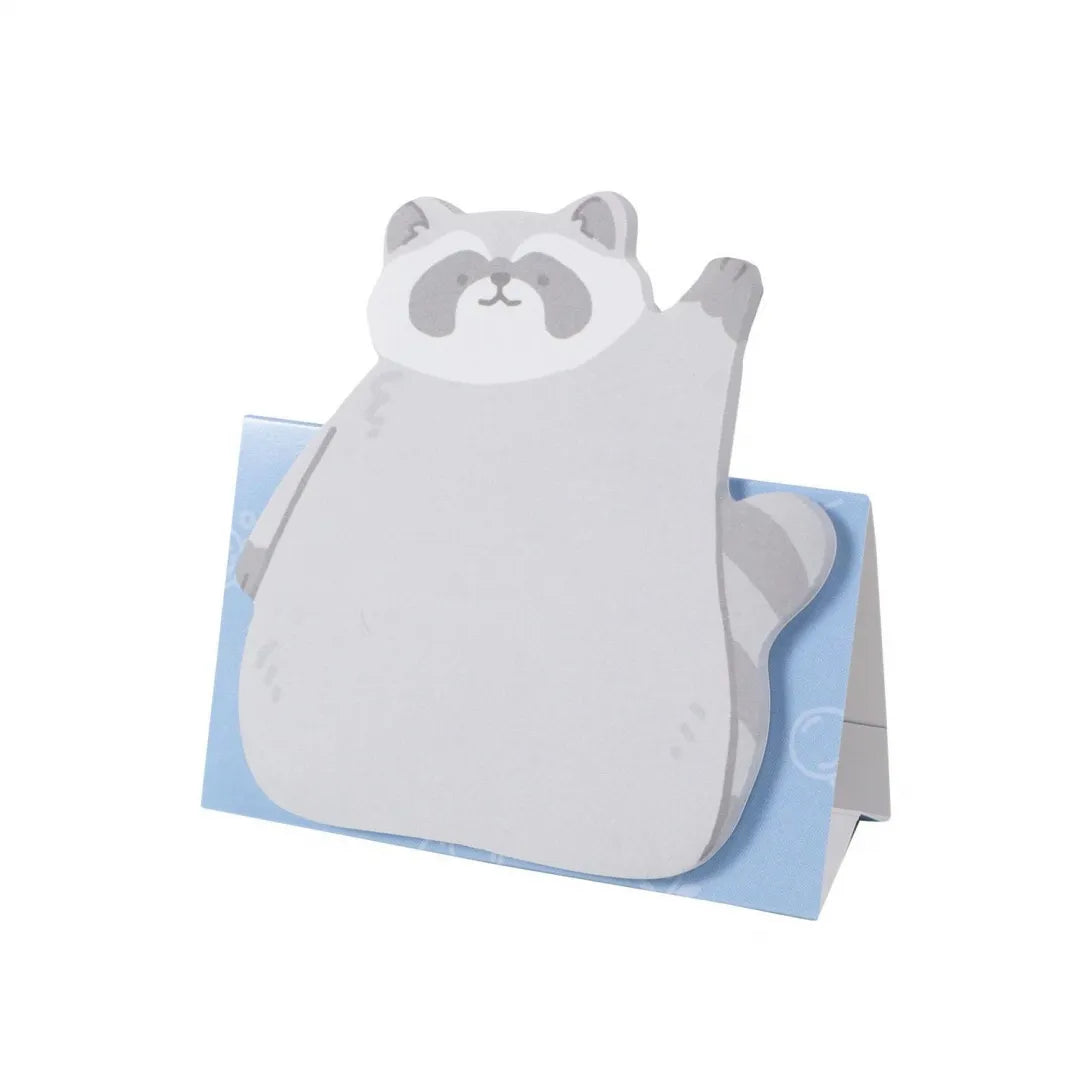 Waving Raccoon - Sticky Note