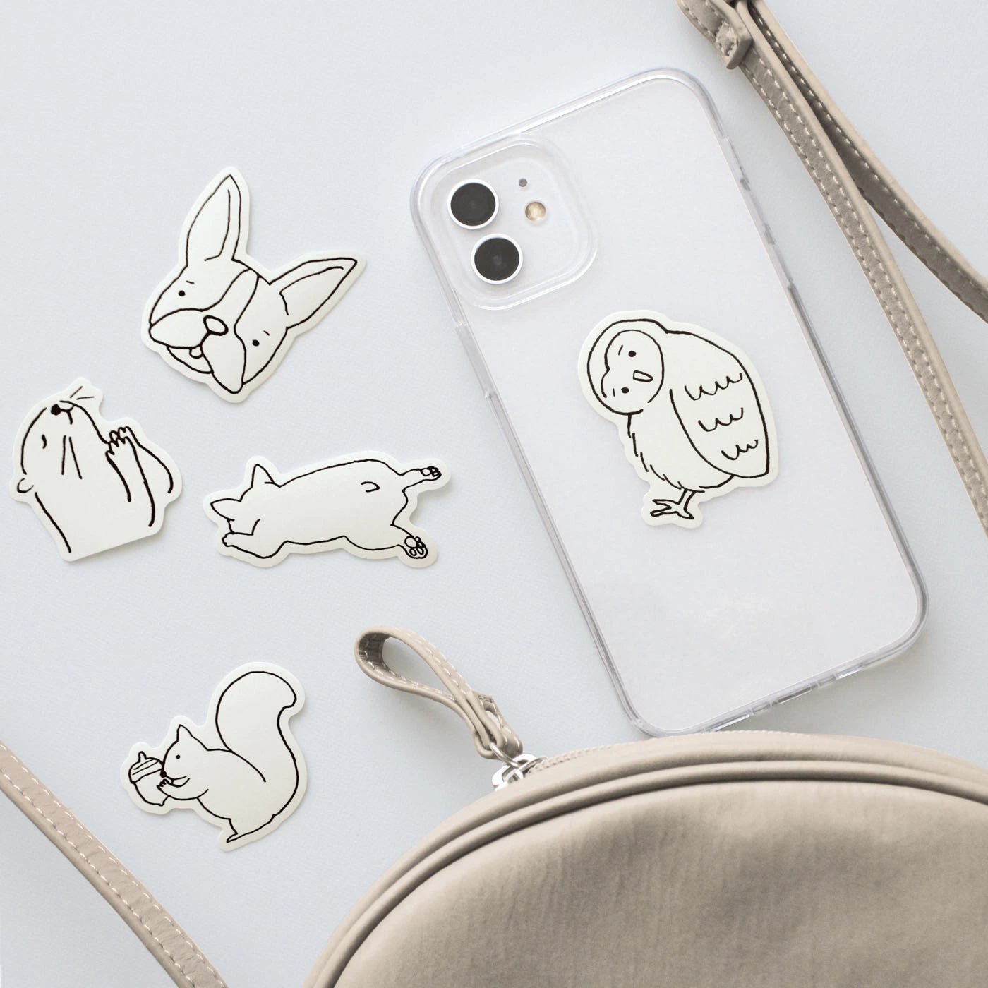 Otter - Die-cut Sticker Set