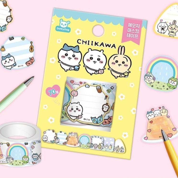 Chiikawa Memo Washi Tape