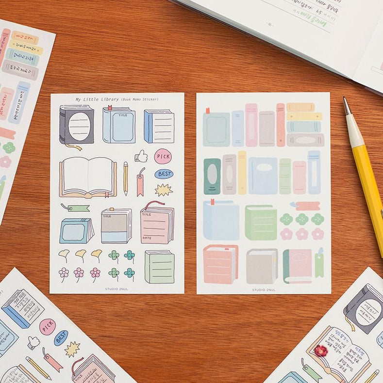 My Little Library - Memo Sticker Set