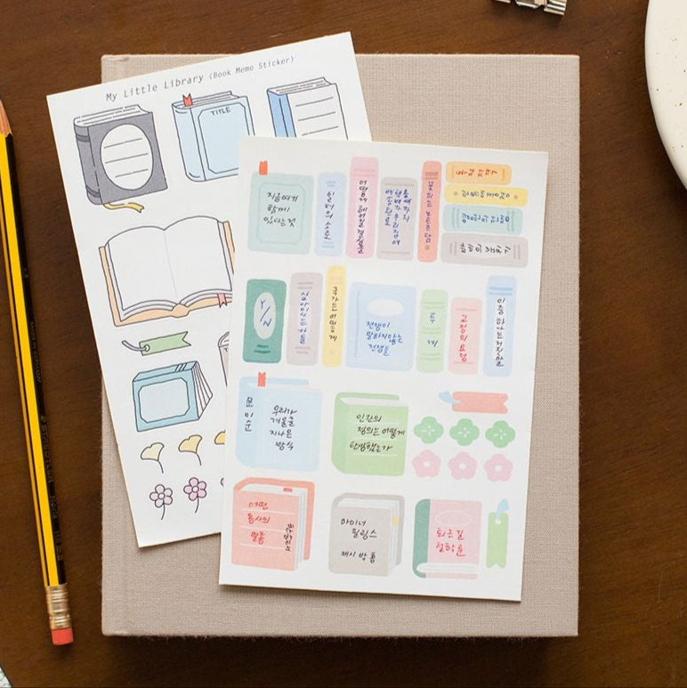 My Little Library - Memo Sticker Set
