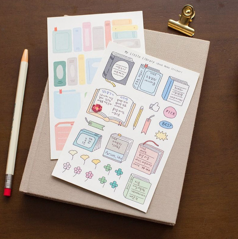 My Little Library - Memo Sticker Set