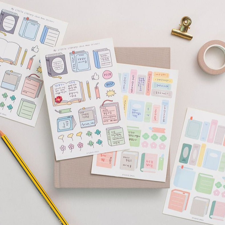 My Little Library - Memo Sticker Set