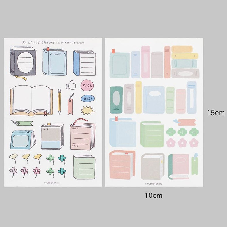 My Little Library - Memo Sticker Set