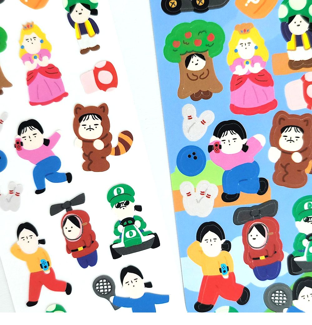 Game - Sticker Sheet