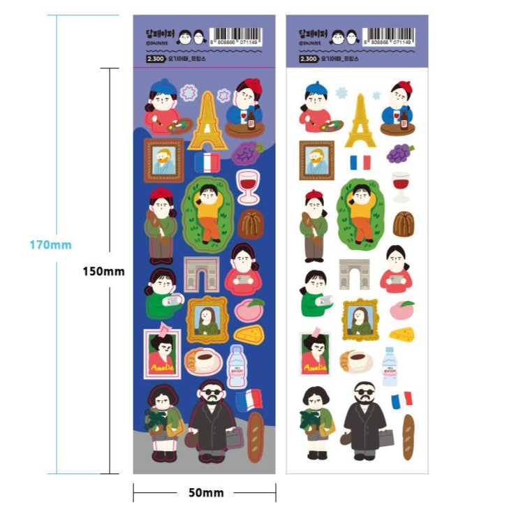 How Was It? Travel - Sticker Sheet