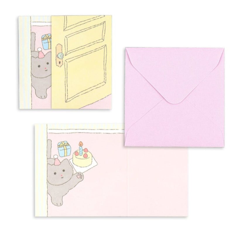 Cat Surprise - Message Card