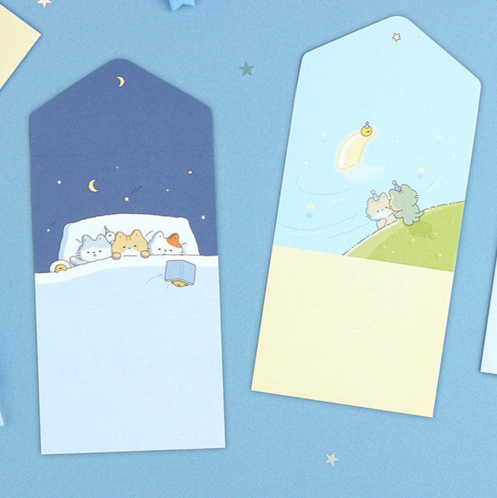 Kitty Friends - Folding Card Set