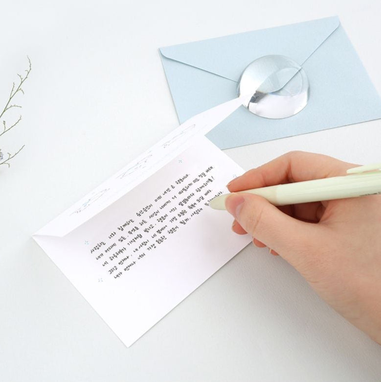 Fluffy Love - Letterpress Greeting Card