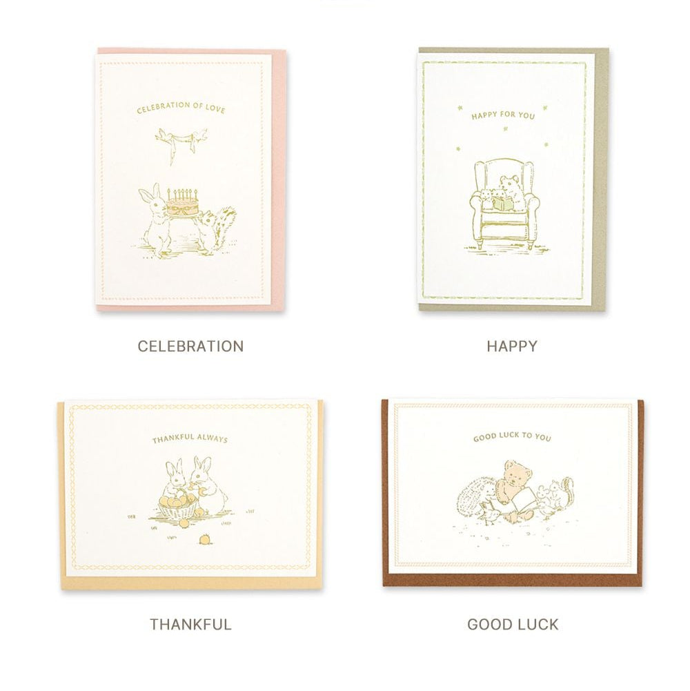 Forest Memories - Letterpress Card