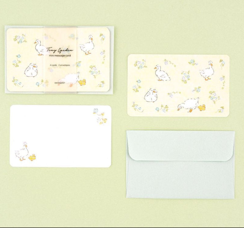 Tiny Garden - Mini Message Card